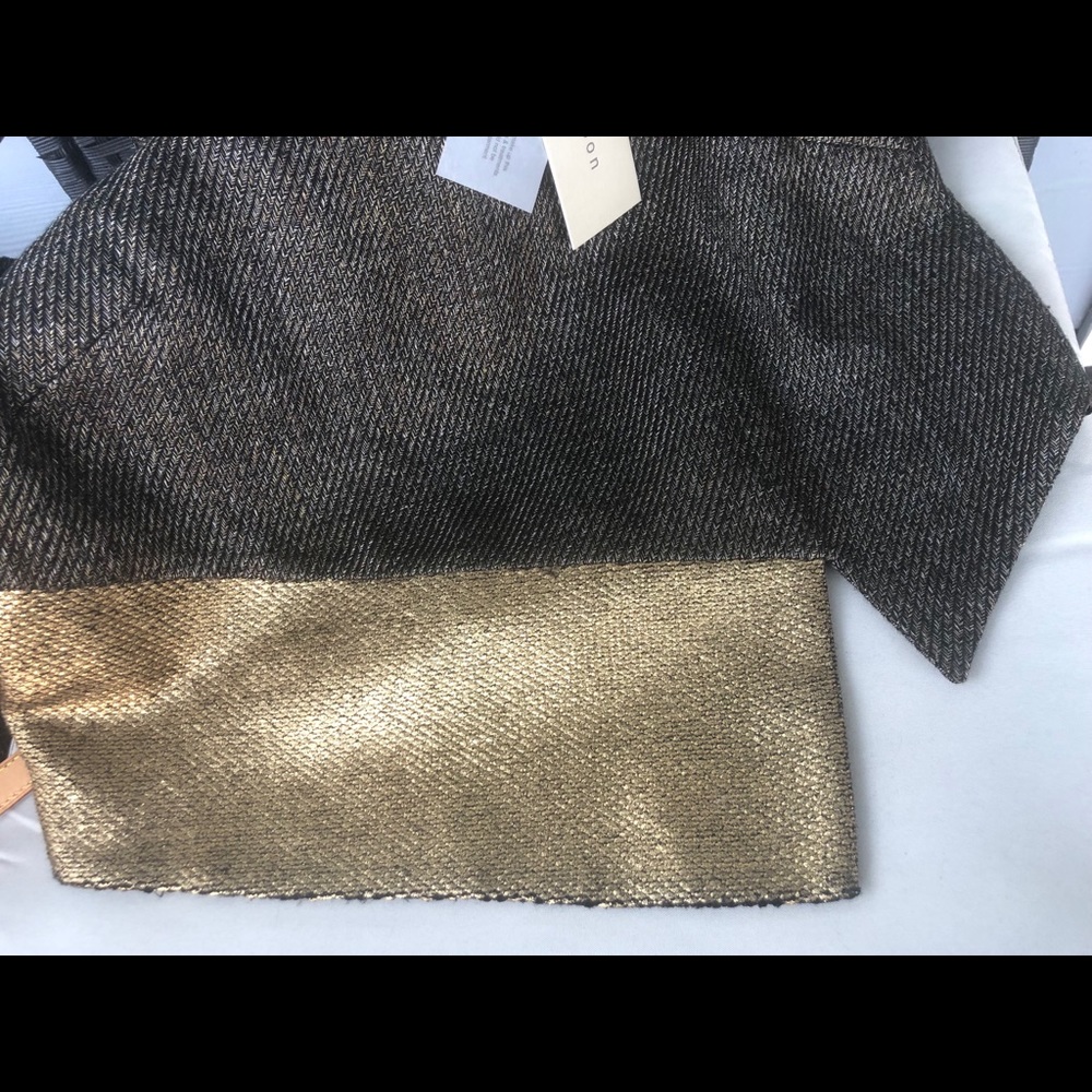 Mason by Michelle Mason asymmetrical woven top - Picture 7 of 8